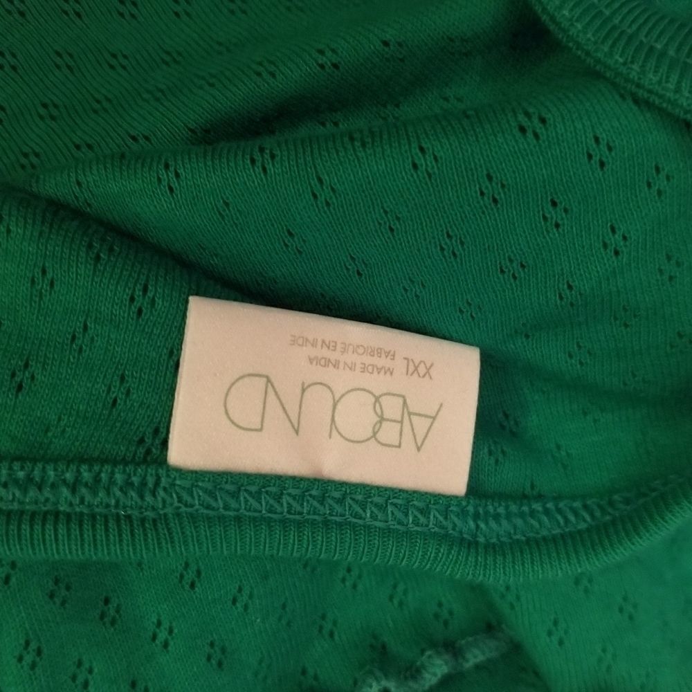 5/$25 Summer Sale!!! Abound Green Knit Crop Top Sz XXL - Picture 4 of 4